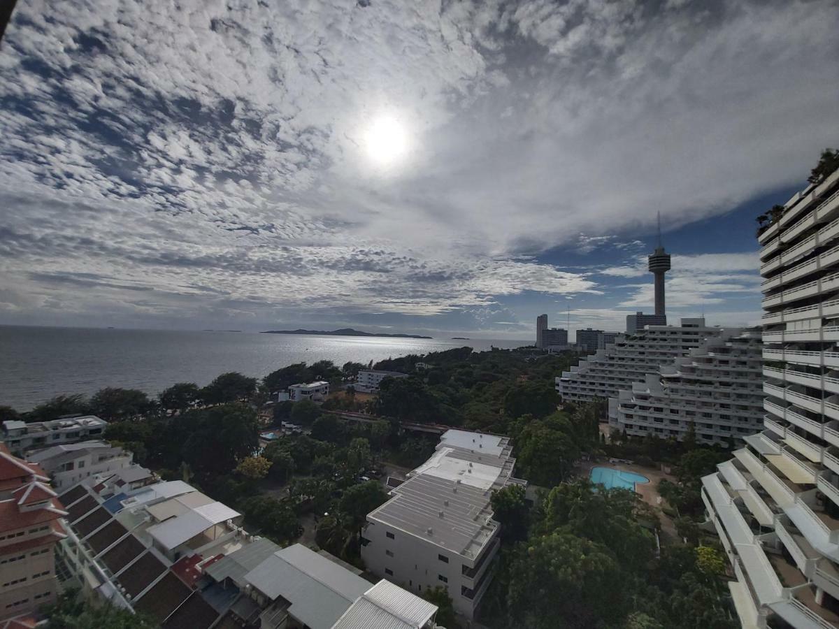 Condominum In Jomtien Beach With Sea View, Balcony And Free Wifi Pattaya Exterior photo