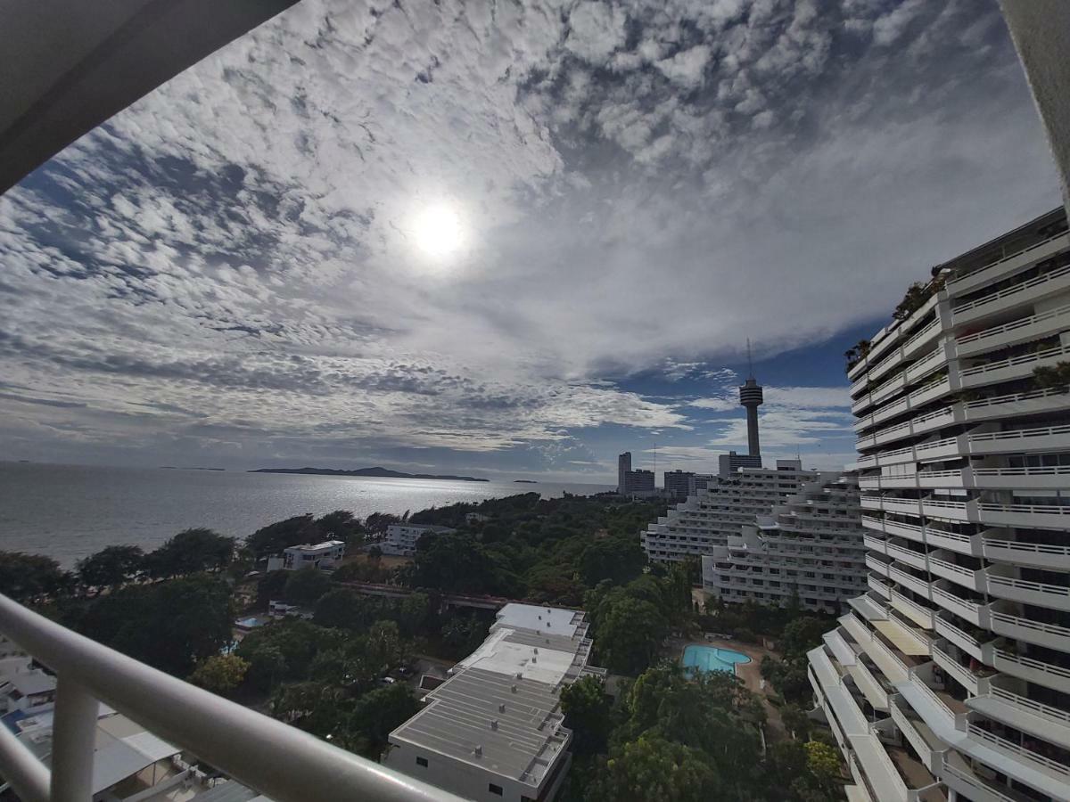 Condominum In Jomtien Beach With Sea View, Balcony And Free Wifi Pattaya Exterior photo