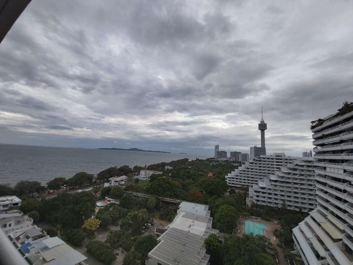 Condominum In Jomtien Beach With Sea View, Balcony And Free Wifi Pattaya Exterior photo