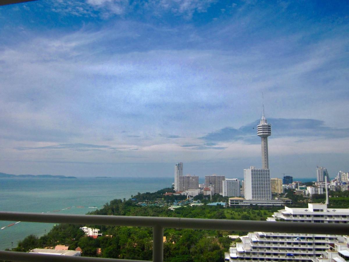 Condominum In Jomtien Beach With Sea View, Balcony And Free Wifi Pattaya Exterior photo