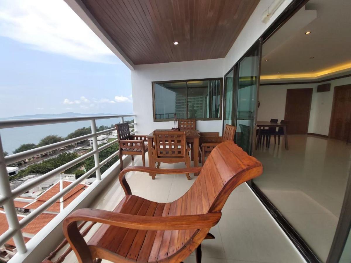 Condominum In Jomtien Beach With Sea View, Balcony And Free Wifi Pattaya Exterior photo