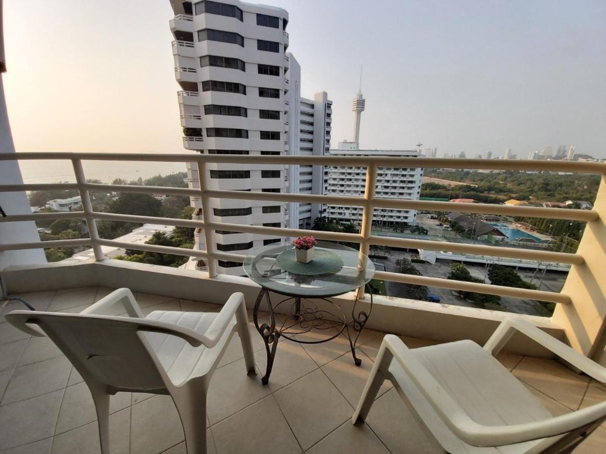 Condominum In Jomtien Beach With Sea View, Balcony And Free Wifi Pattaya Exterior photo