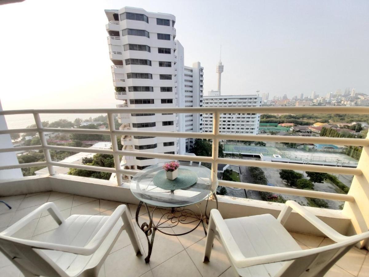 Condominum In Jomtien Beach With Sea View, Balcony And Free Wifi Pattaya Exterior photo