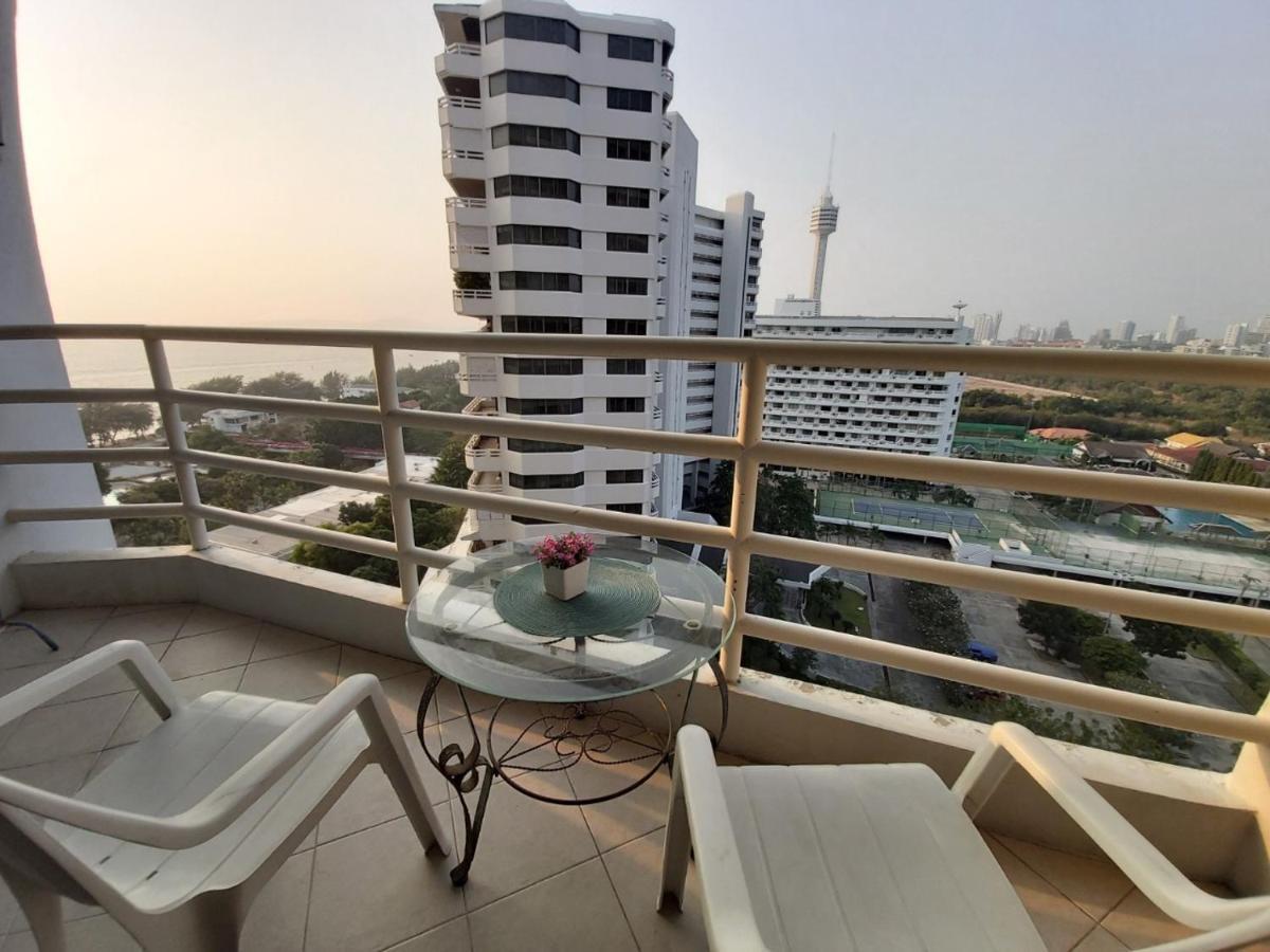 Condominum In Jomtien Beach With Sea View, Balcony And Free Wifi Pattaya Exterior photo