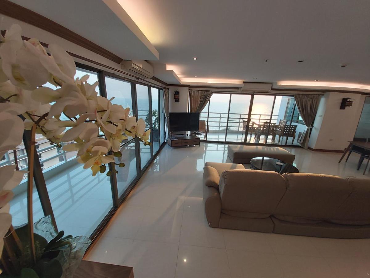 Condominum In Jomtien Beach With Sea View, Balcony And Free Wifi Pattaya Exterior photo